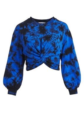 ALICE + OLIVIA Marcelle Tie Dye Top